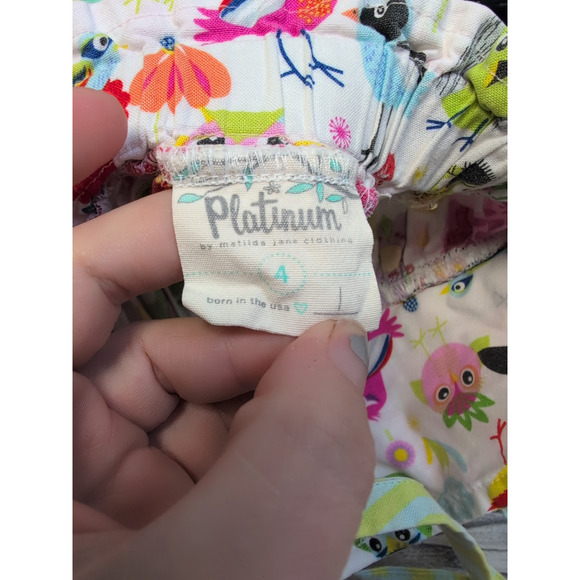 4 Matilda Jane Platinum Floral Paneled Ellie Dressmatilda - Picture 5 of 6